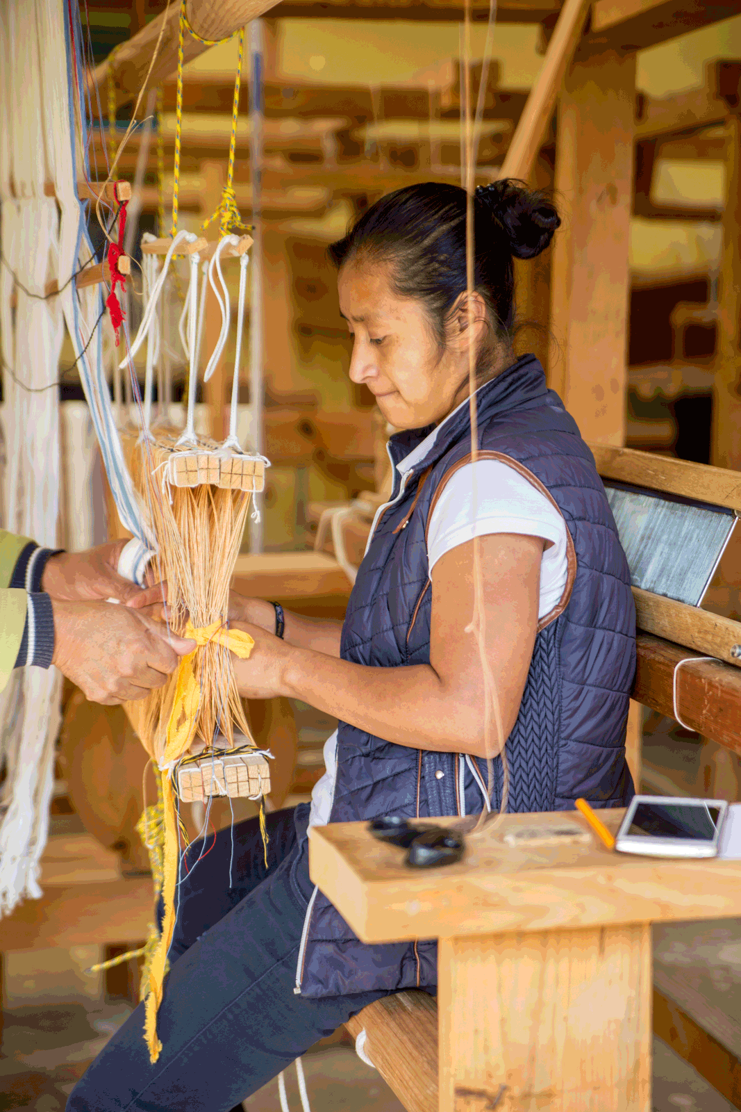 Sunset Stripe, Fez Lampshade - 2 sizes