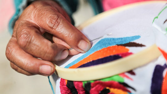 OTOMI EMBROIDERERS OF MEXICO
