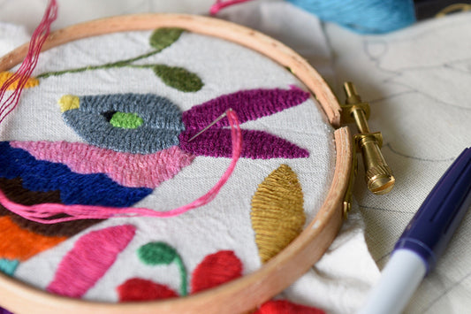 HOW TO STITCH OTOMI EMBROIDERY - Step by Step Tutorial