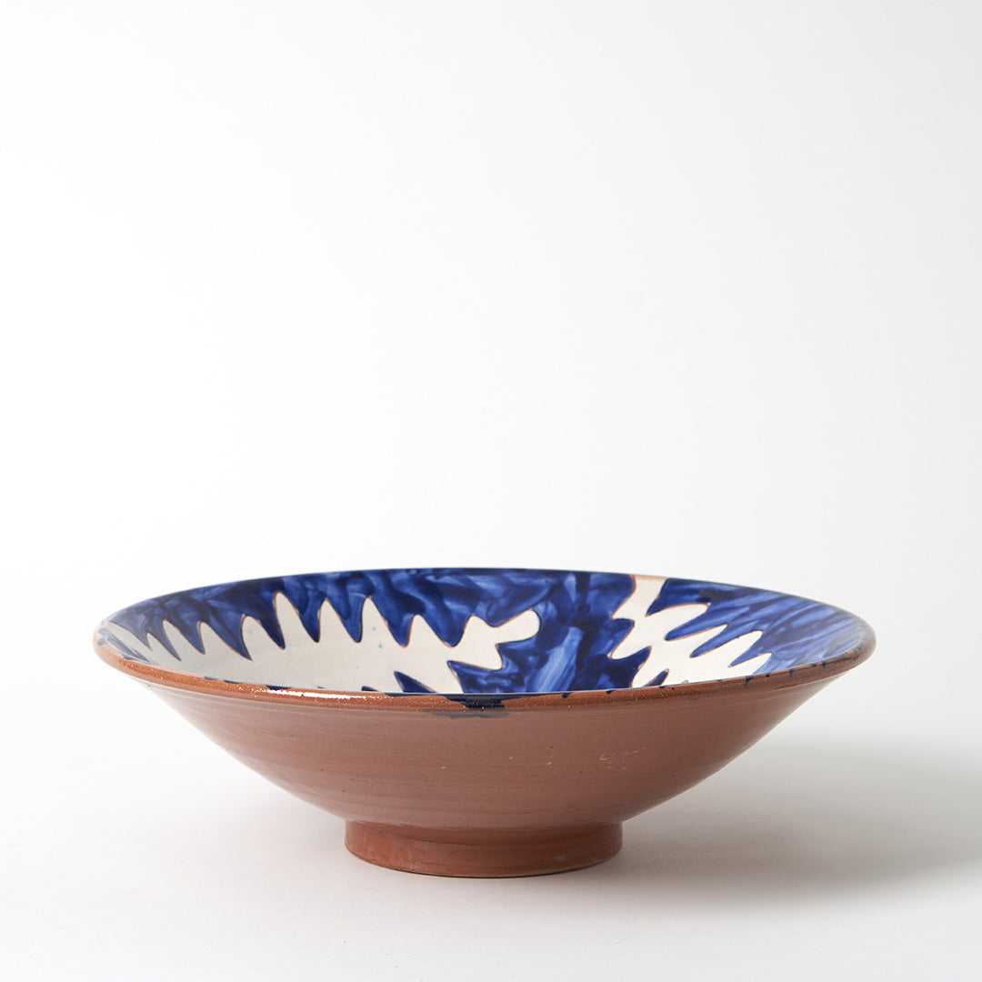Blue Coral Salad bowl - Egyptian Ceramics