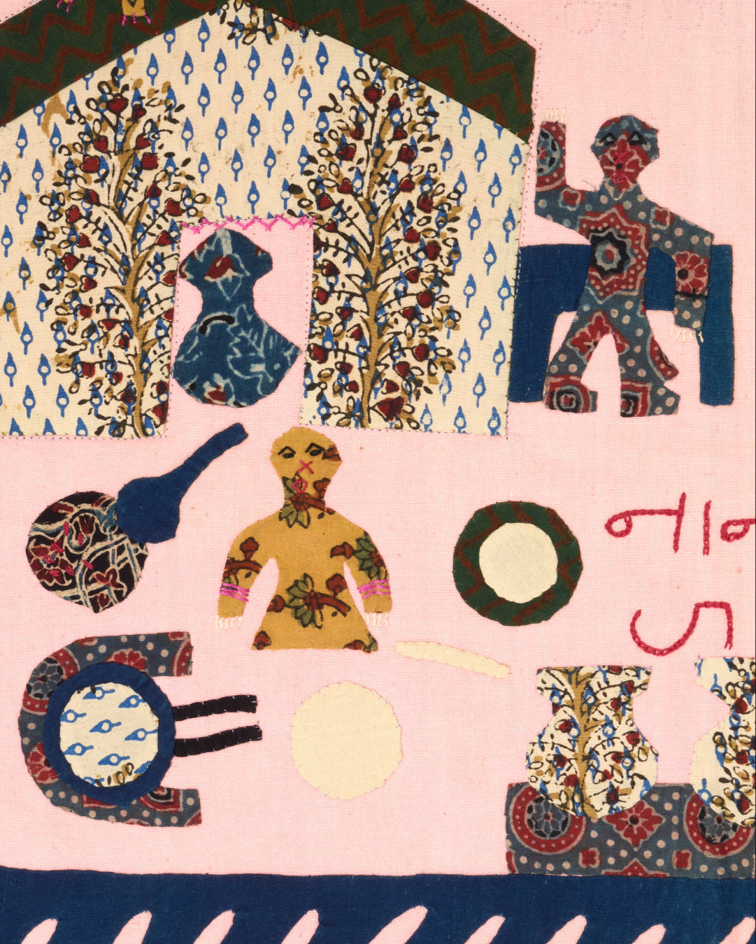 Applique Wall Hanging - After the Monsoon