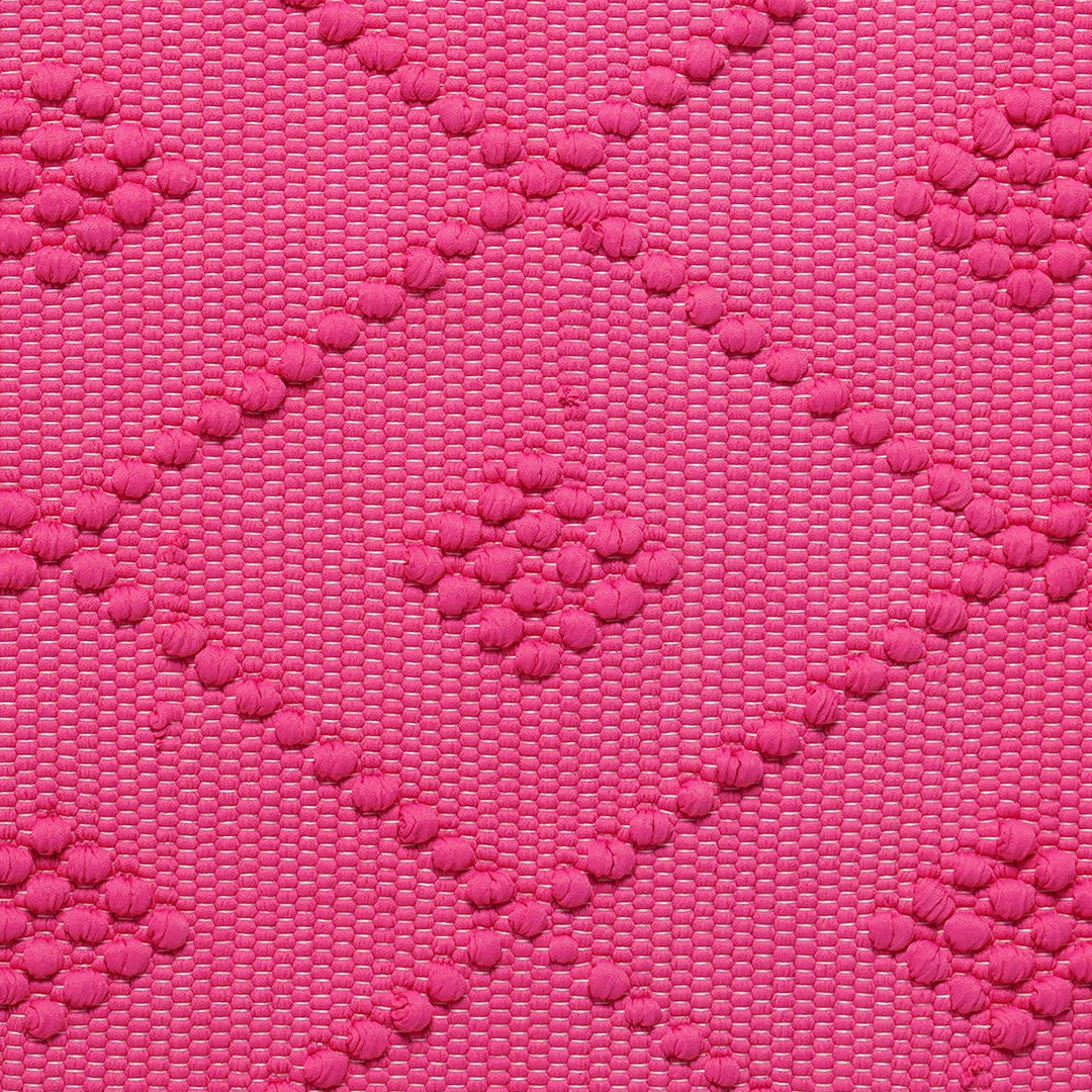 Cotton Bath Mat - Cerise Pink - LARGE