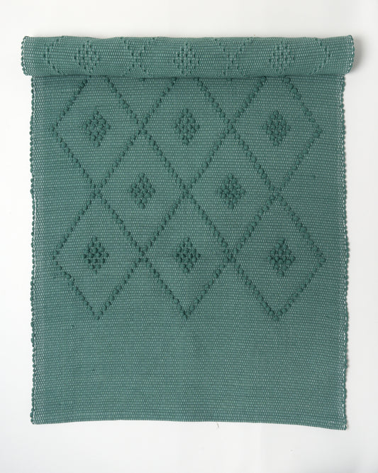 Cotton Bath Mat - Soft Green - LARGE