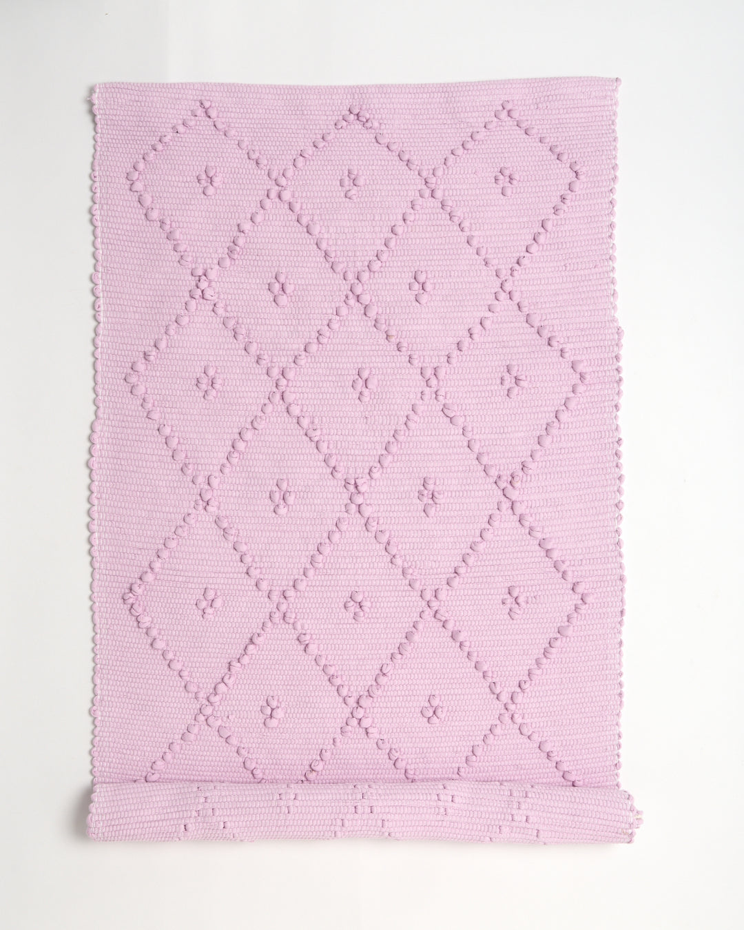 Cotton Bath Mat - Dusky Pink, Standard