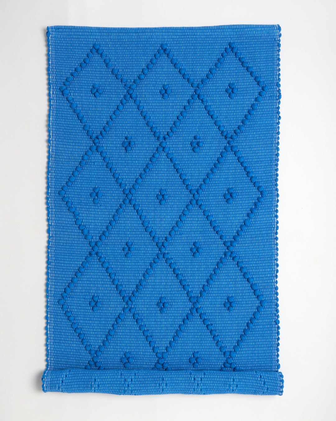 Cotton Bath Mat - Cobalt Blue, Standard