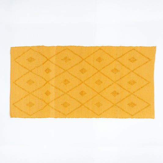 Cotton Bath Mat - Sunflower Yellow - LARGE