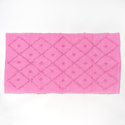 Cotton Bath Mat - Bubblegum Pink, Standard