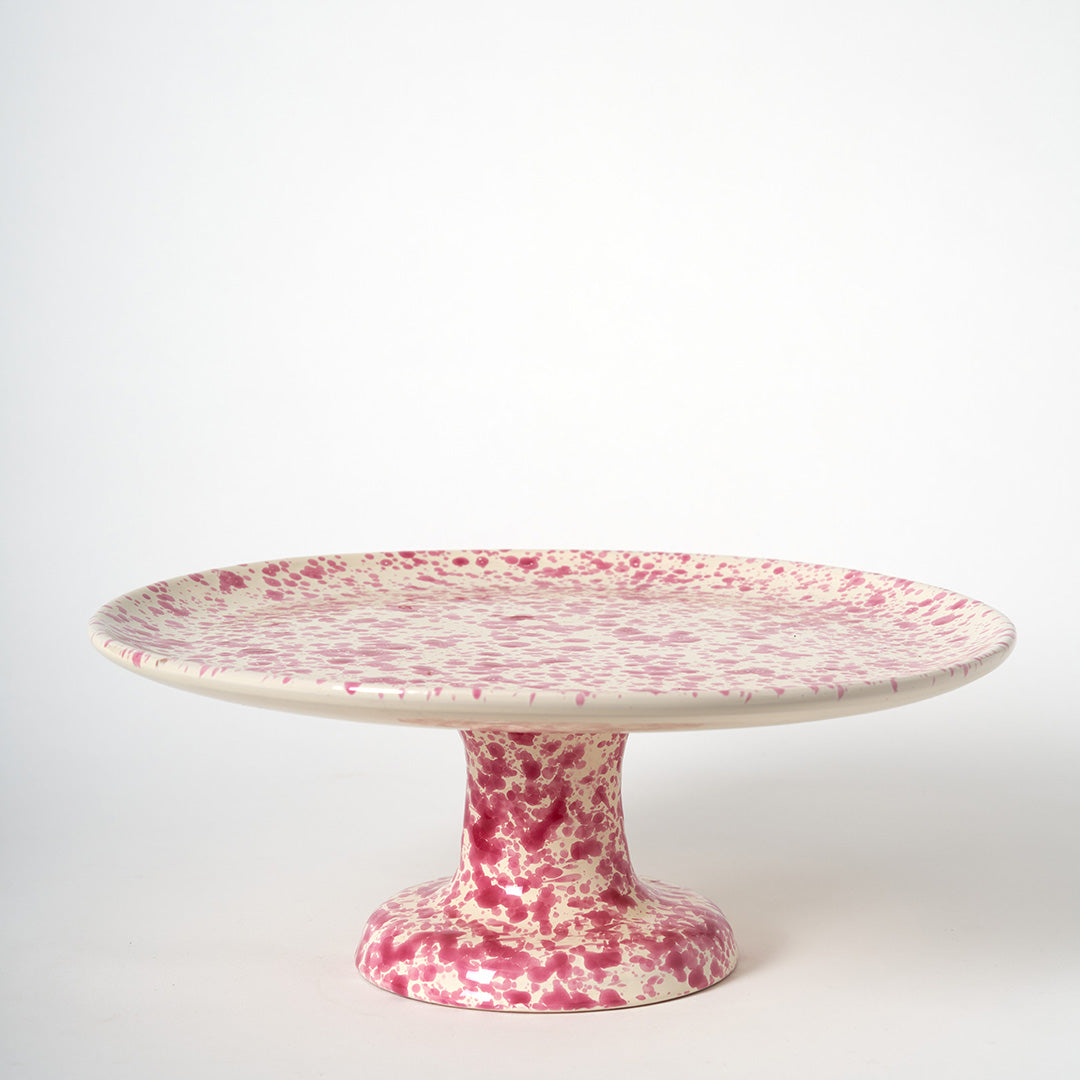 Large Cake Plate on Stand - 2 Colourways