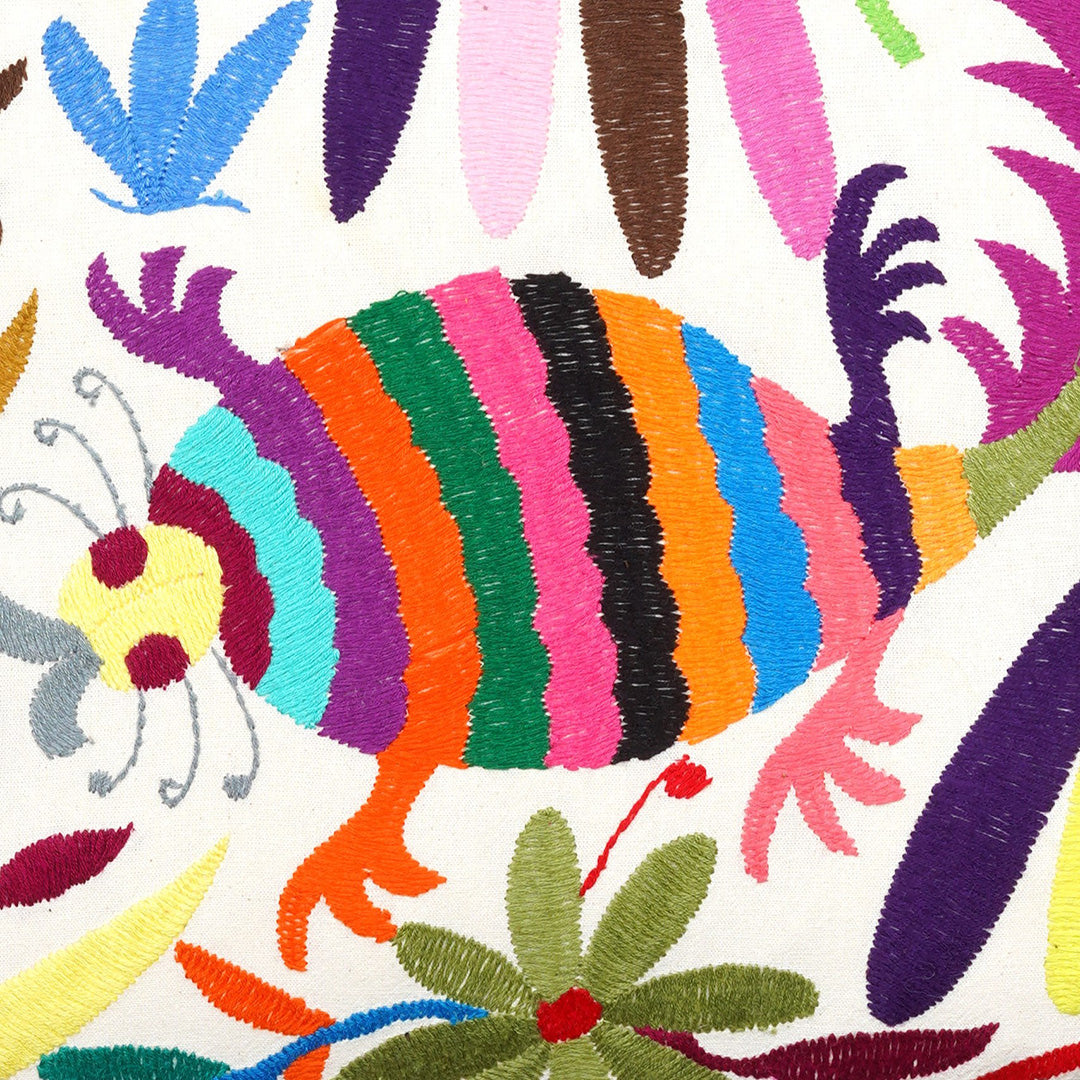 Multicoloured Otomi Cushion - 60cmx40cm
