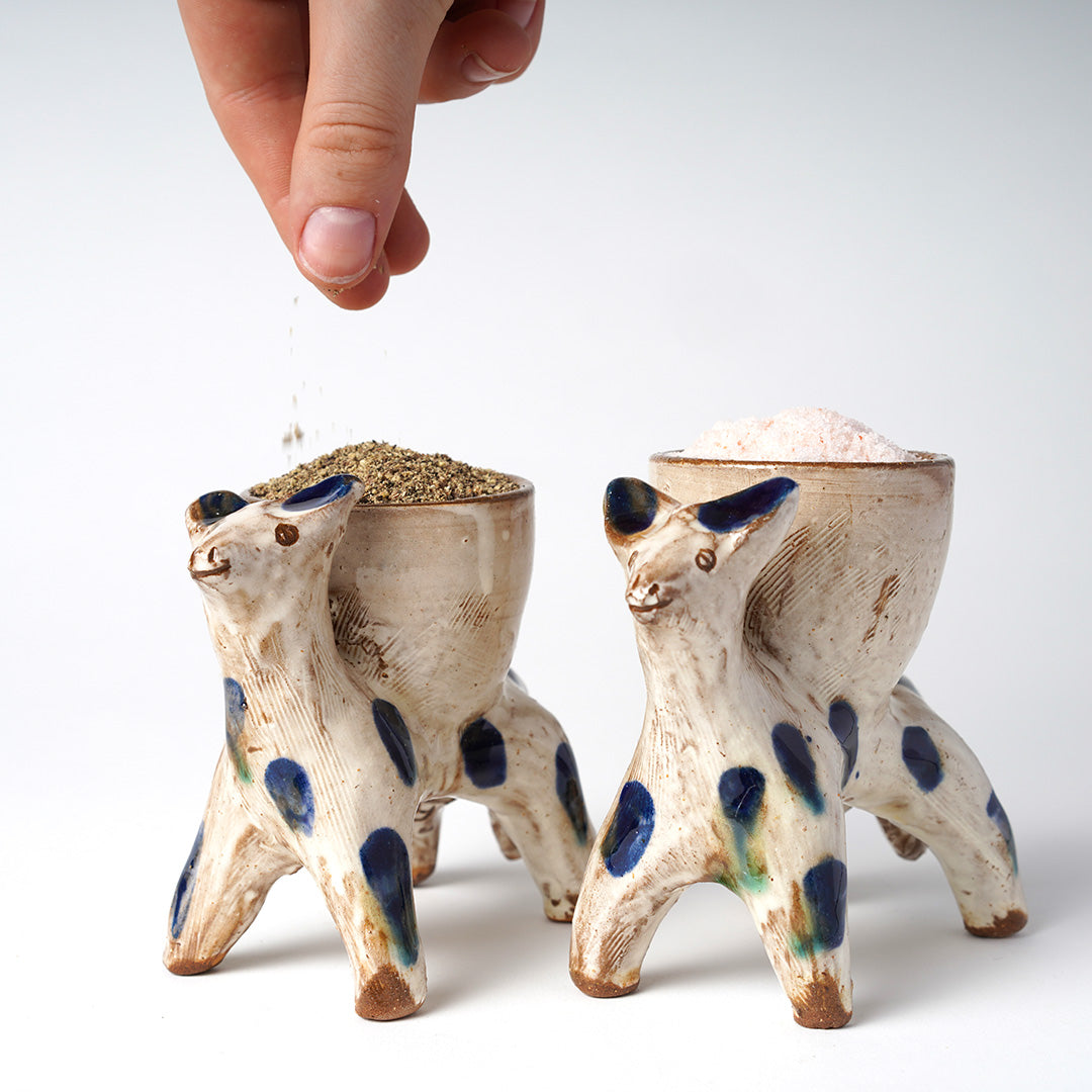 Baby Goat Salt and Pepper Set - Egyptian