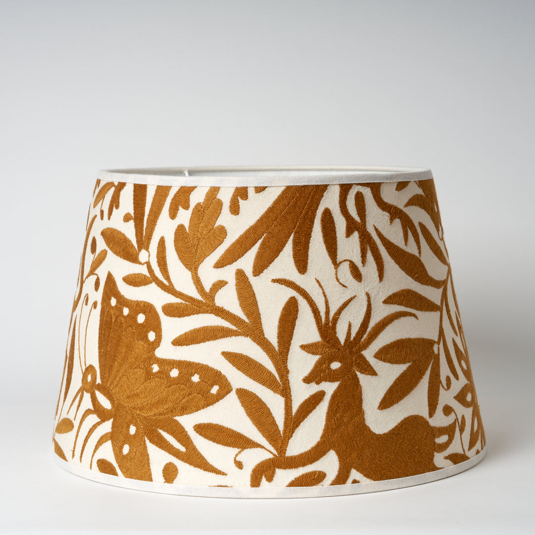 Gold Otomi Retro Lampshade - 41cm diameter