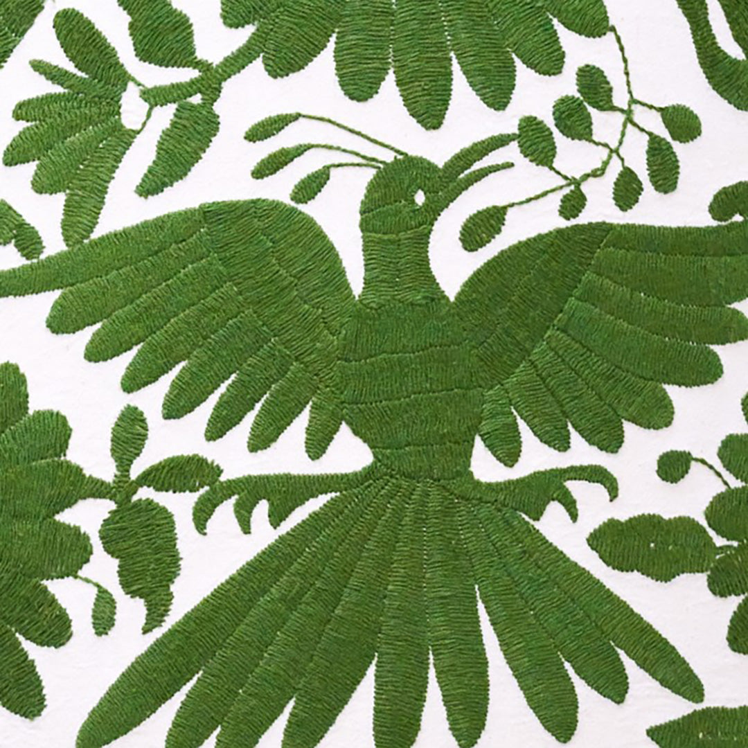 Green Otomi Ceiling Lampshade - 51cm diameter