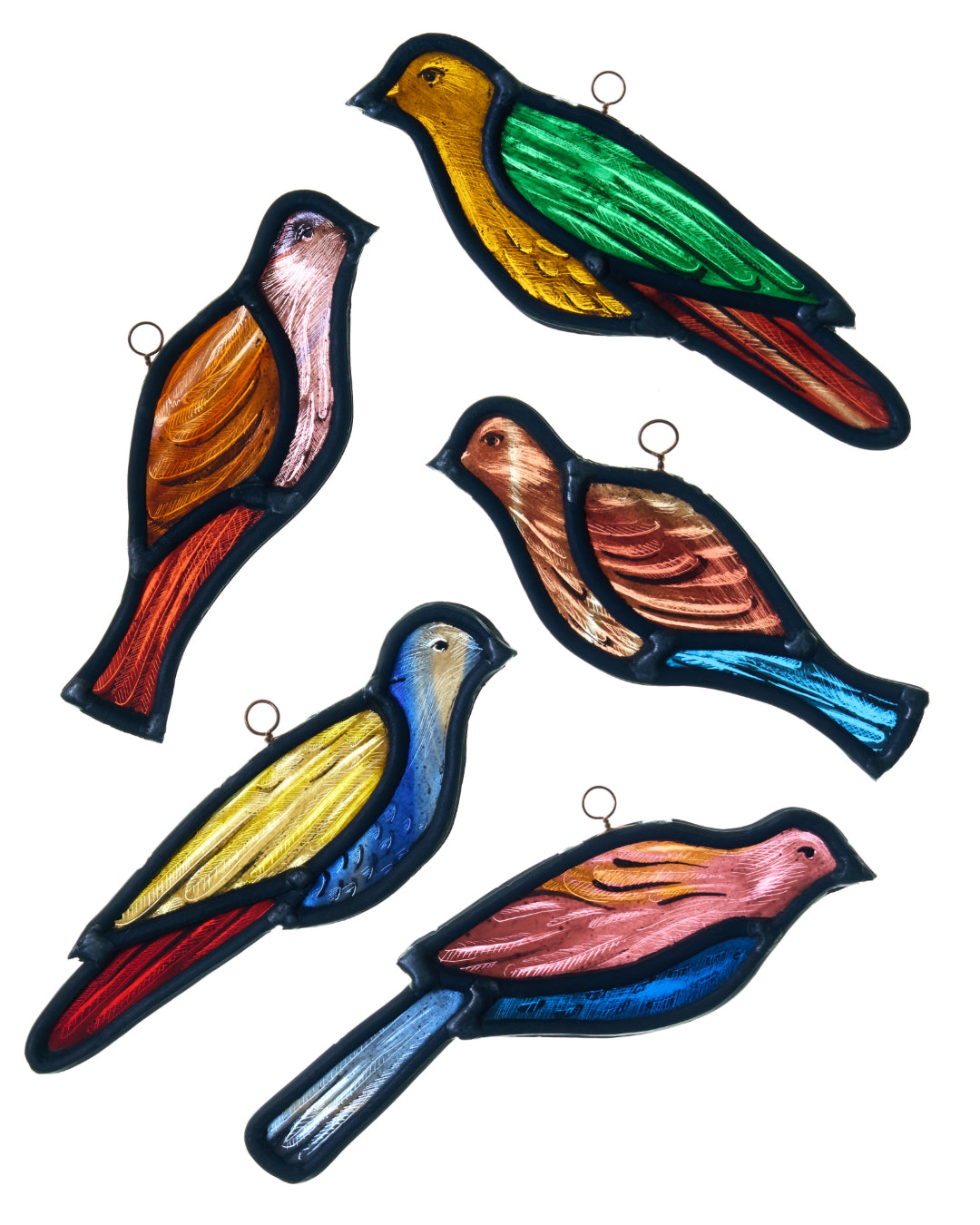 Spring Bird Series - Stained Glass Bird 1