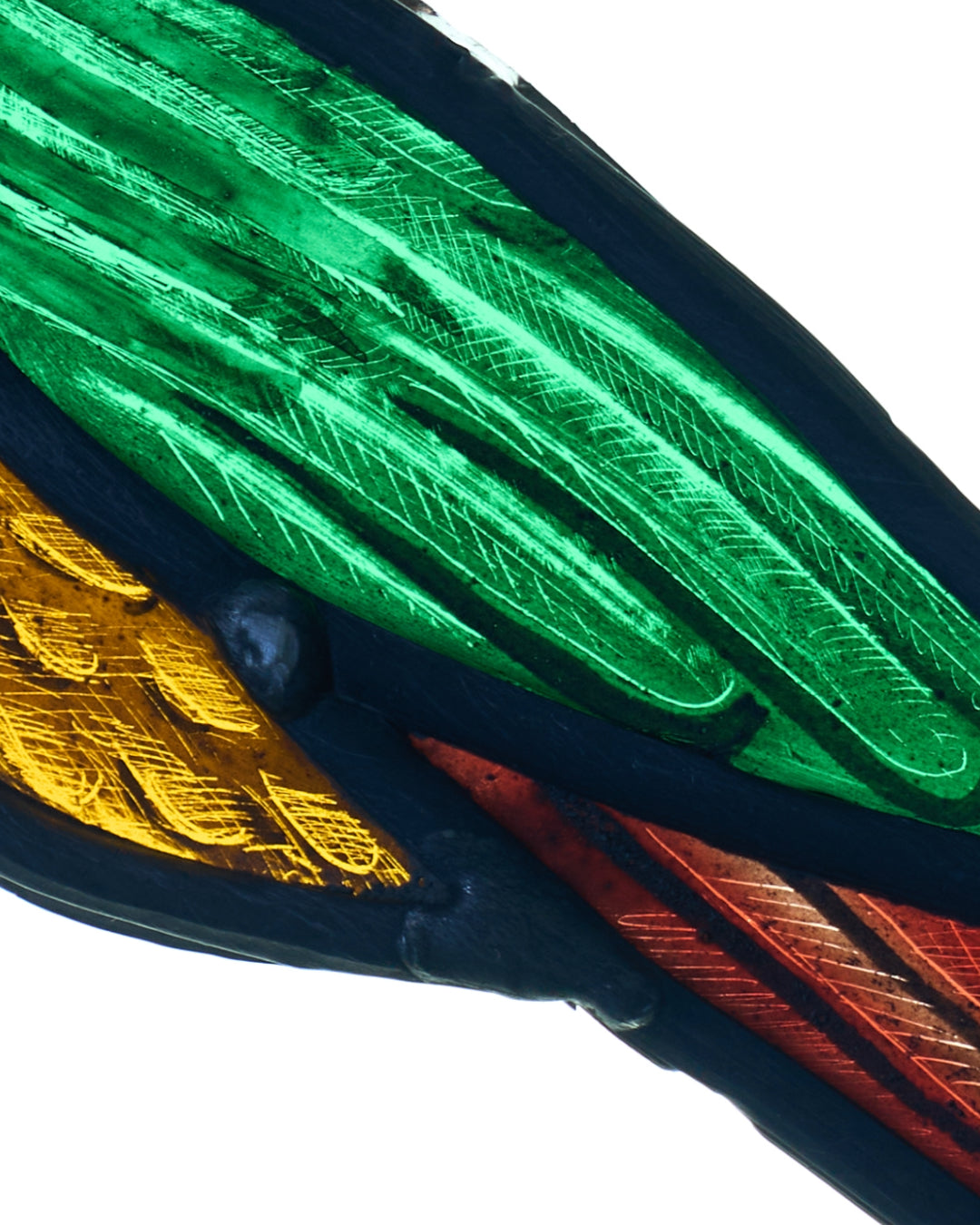 Spring Bird Series - Stained Glass Bird 5