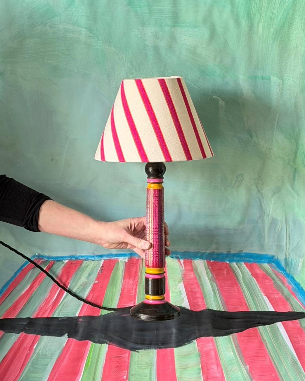 Sunset Stripe, Empire Lampshade - 5 Sizes