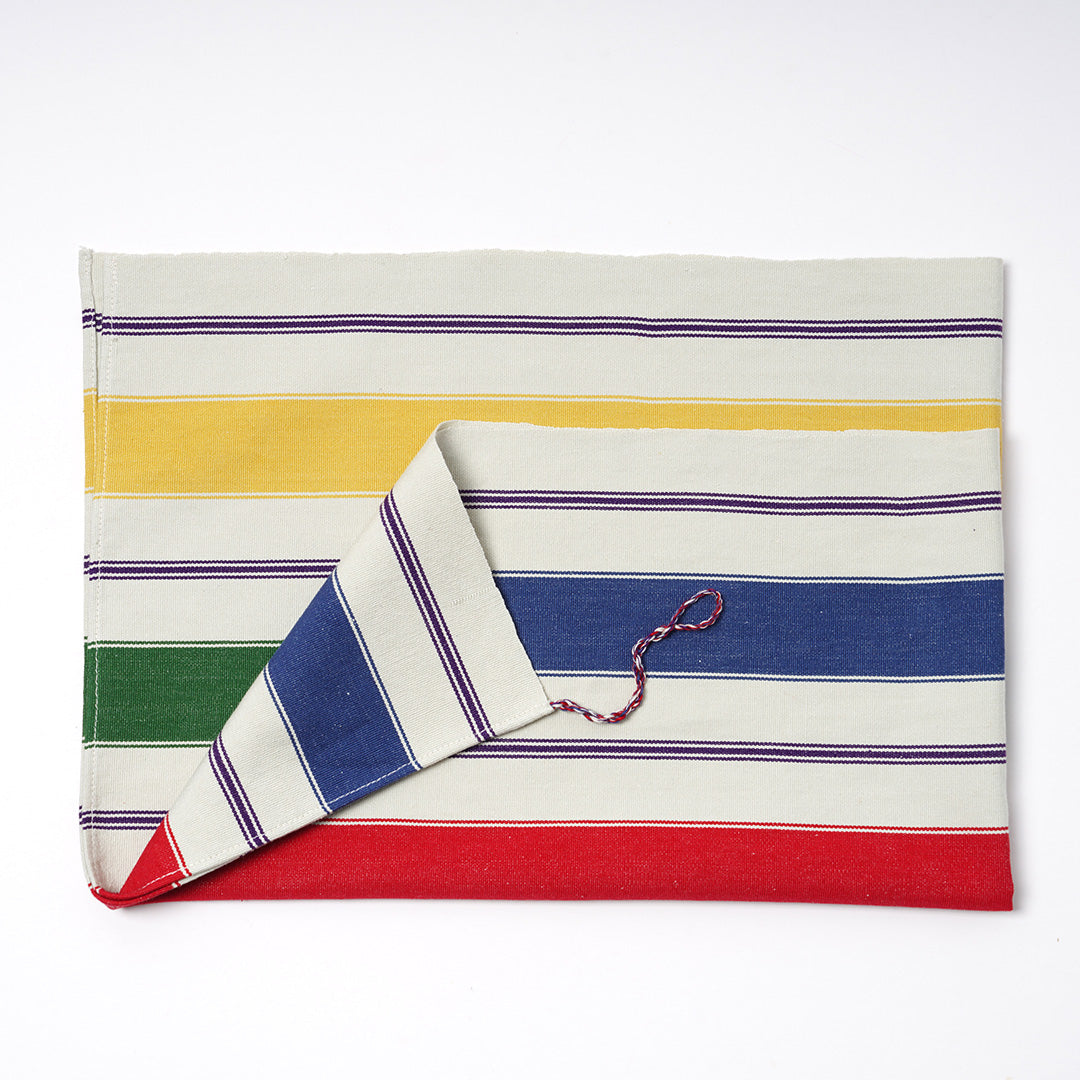 Primary Stripes Hand Towel