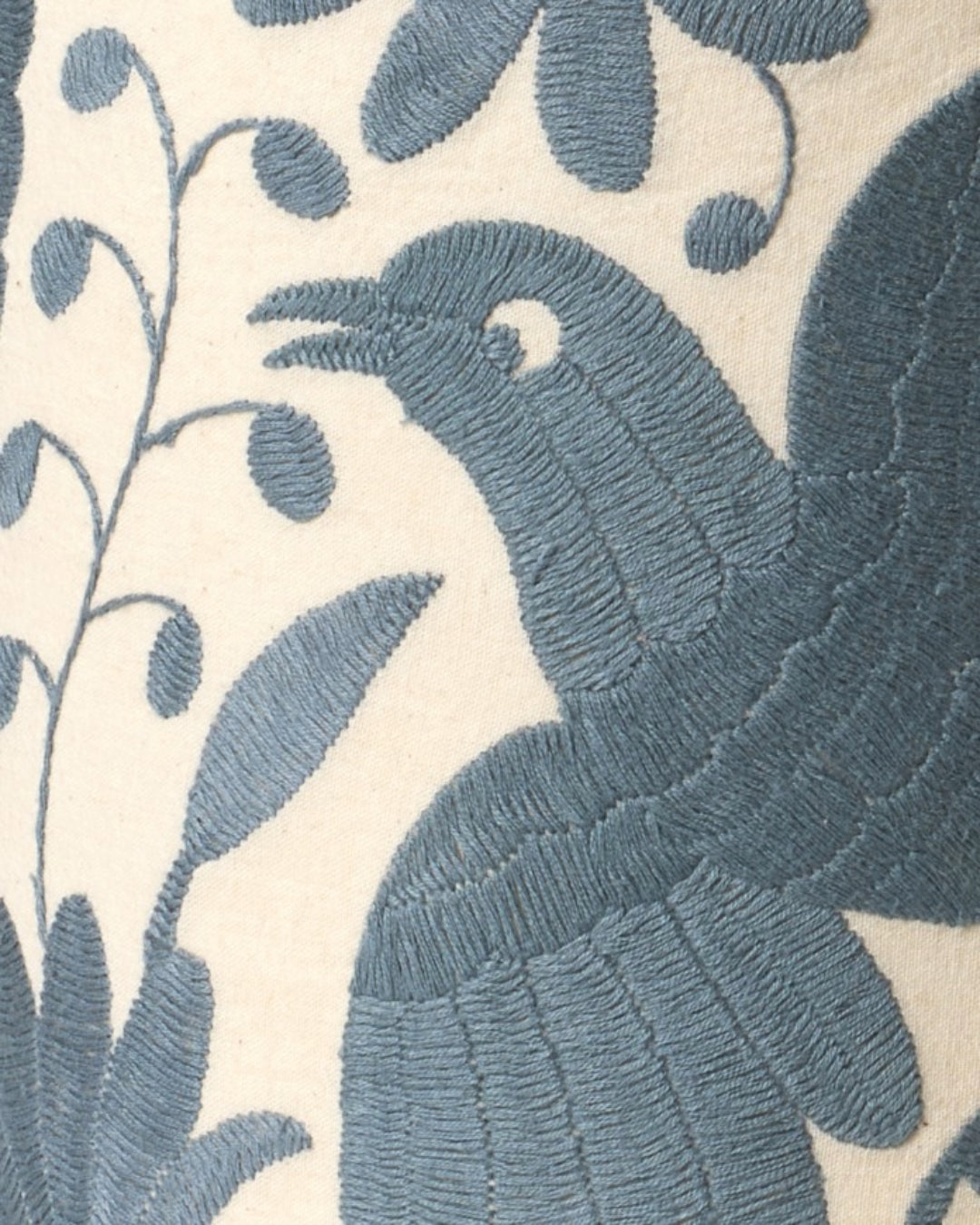 Slate Grey Otomi Drum Lampshade - 23cm diameter (Copy)