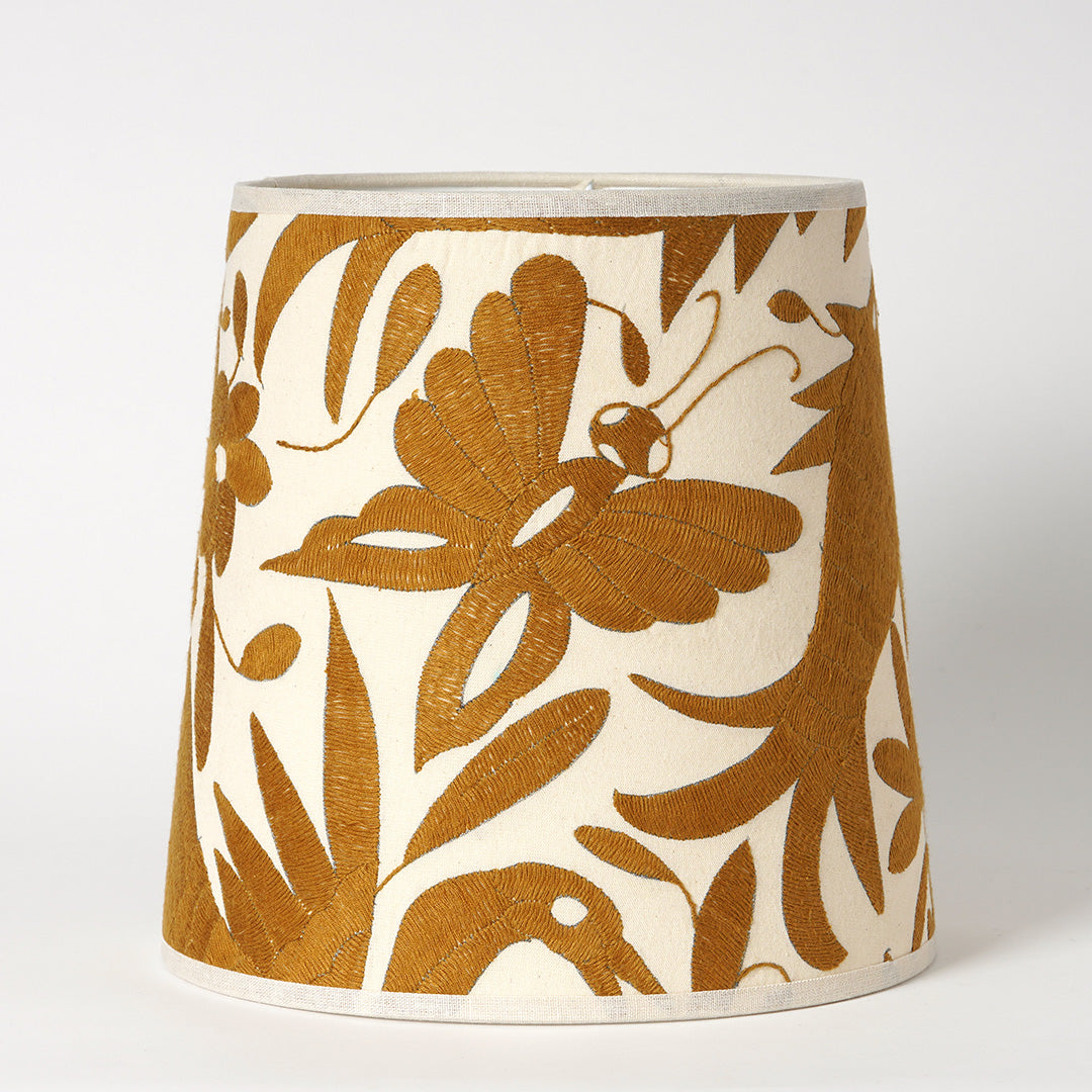 Gold Otomi Pilgrim Lampshade - 25cm diameter