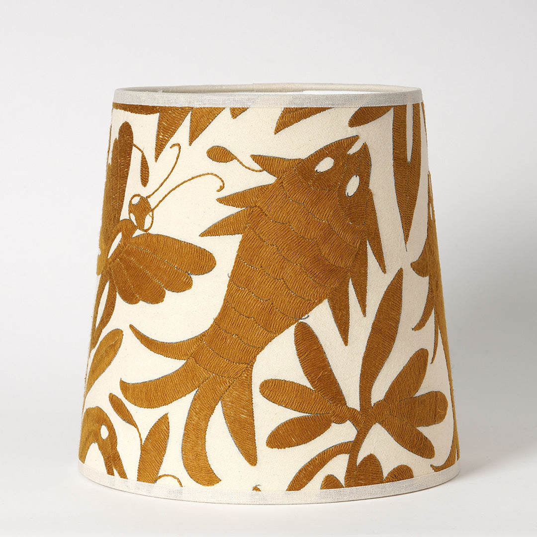 Gold Otomi Pilgrim Lampshade - 25cm diameter