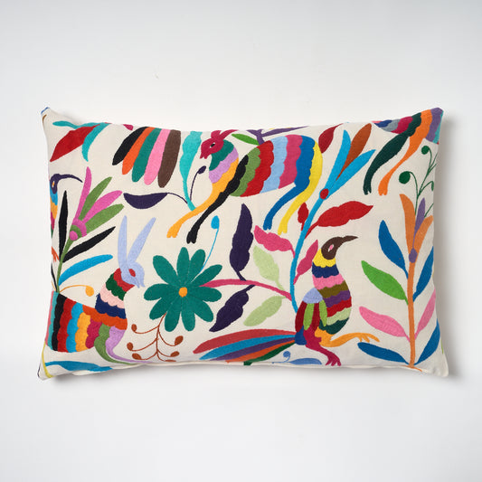 Multicoloured Otomi Cushion - 60cmx40cm