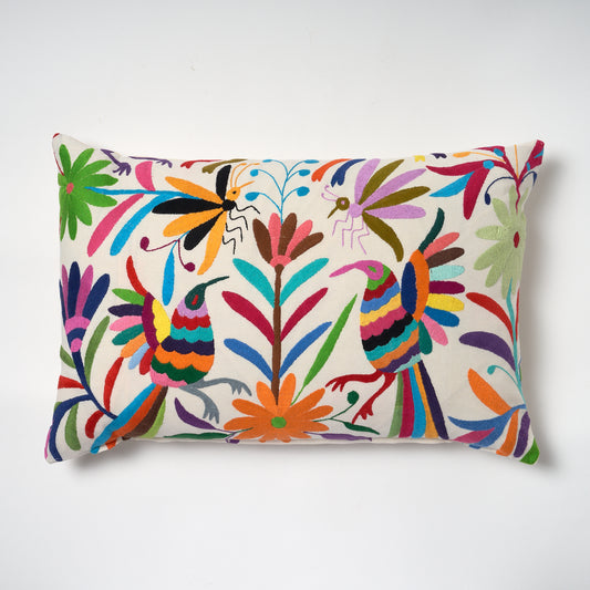 Multicoloured Otomi Cushion - 60cmx40cm