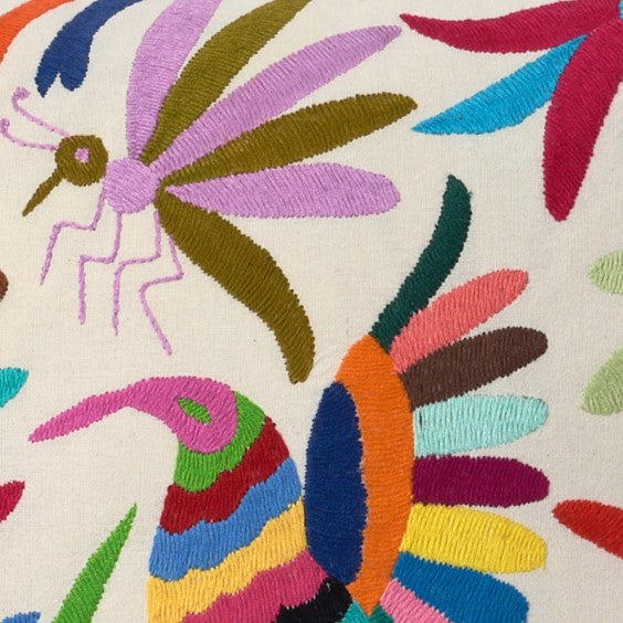 Multicoloured Otomi Cushion - 60cmx40cm