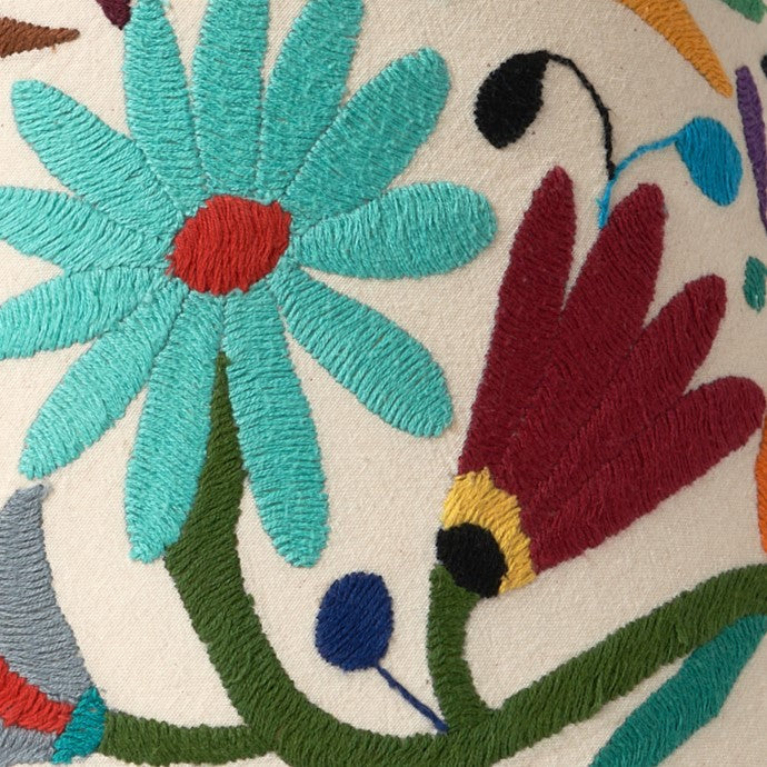 Multicoloured Otomi Retro Lampshade - 30cm diameter