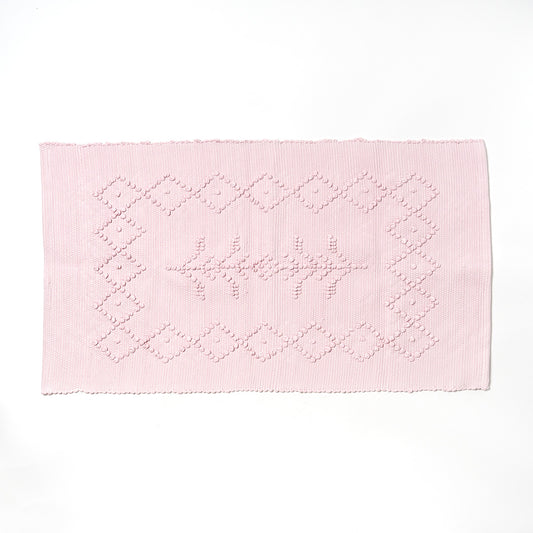 Cotton Bath Mat - Pale Pink, Standard