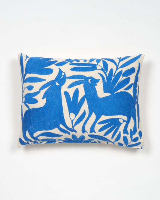 Cornflower Otomi Cushion - 30cmx40cm