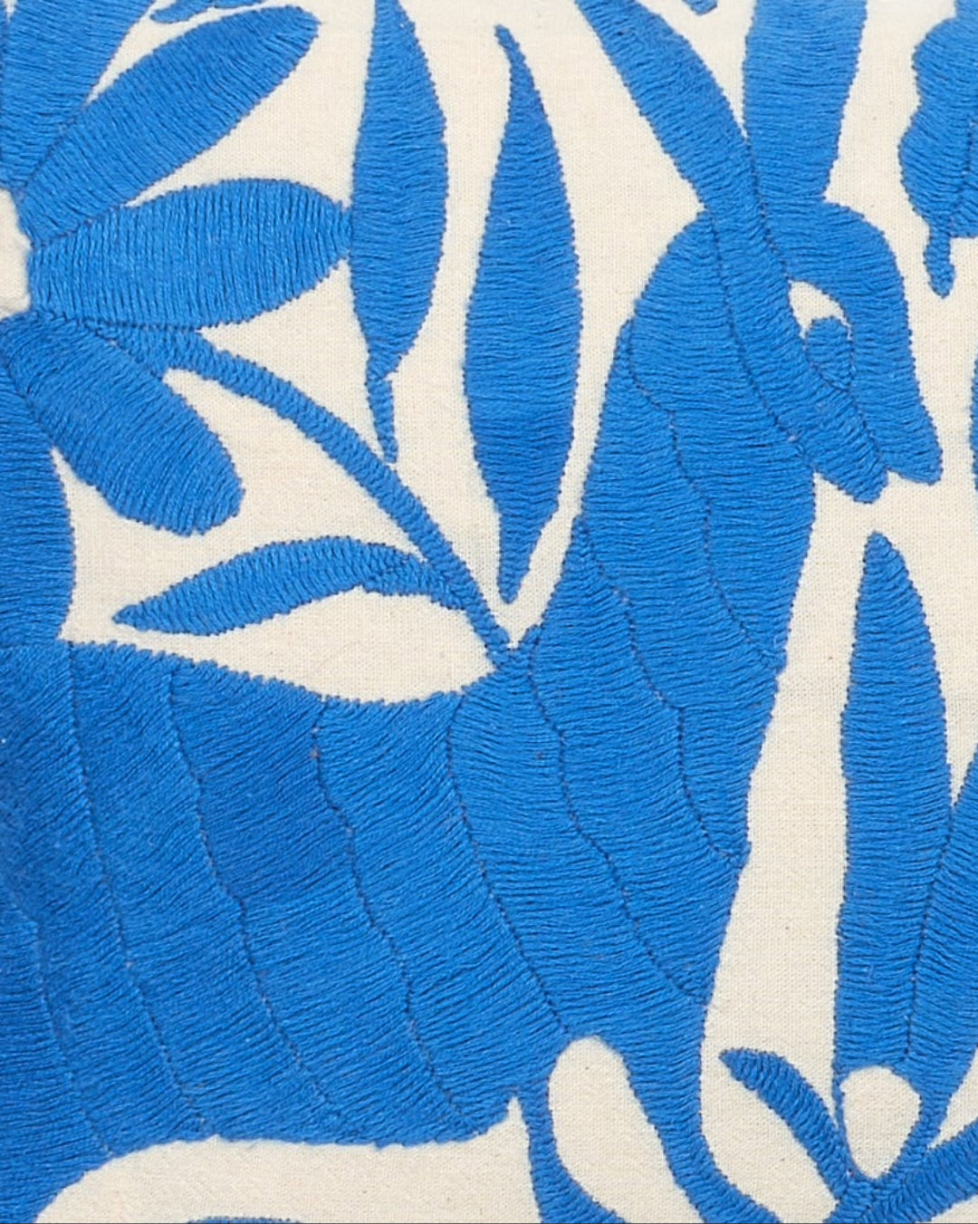 Cornflower Otomi Cushion - 30cmx40cm