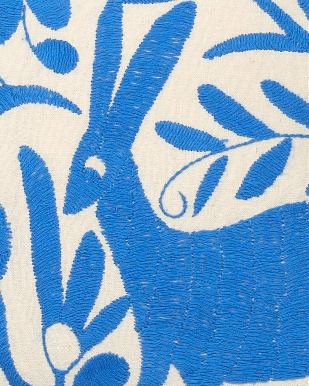 Cornflower Otomi Cushion - 30cmx40cm
