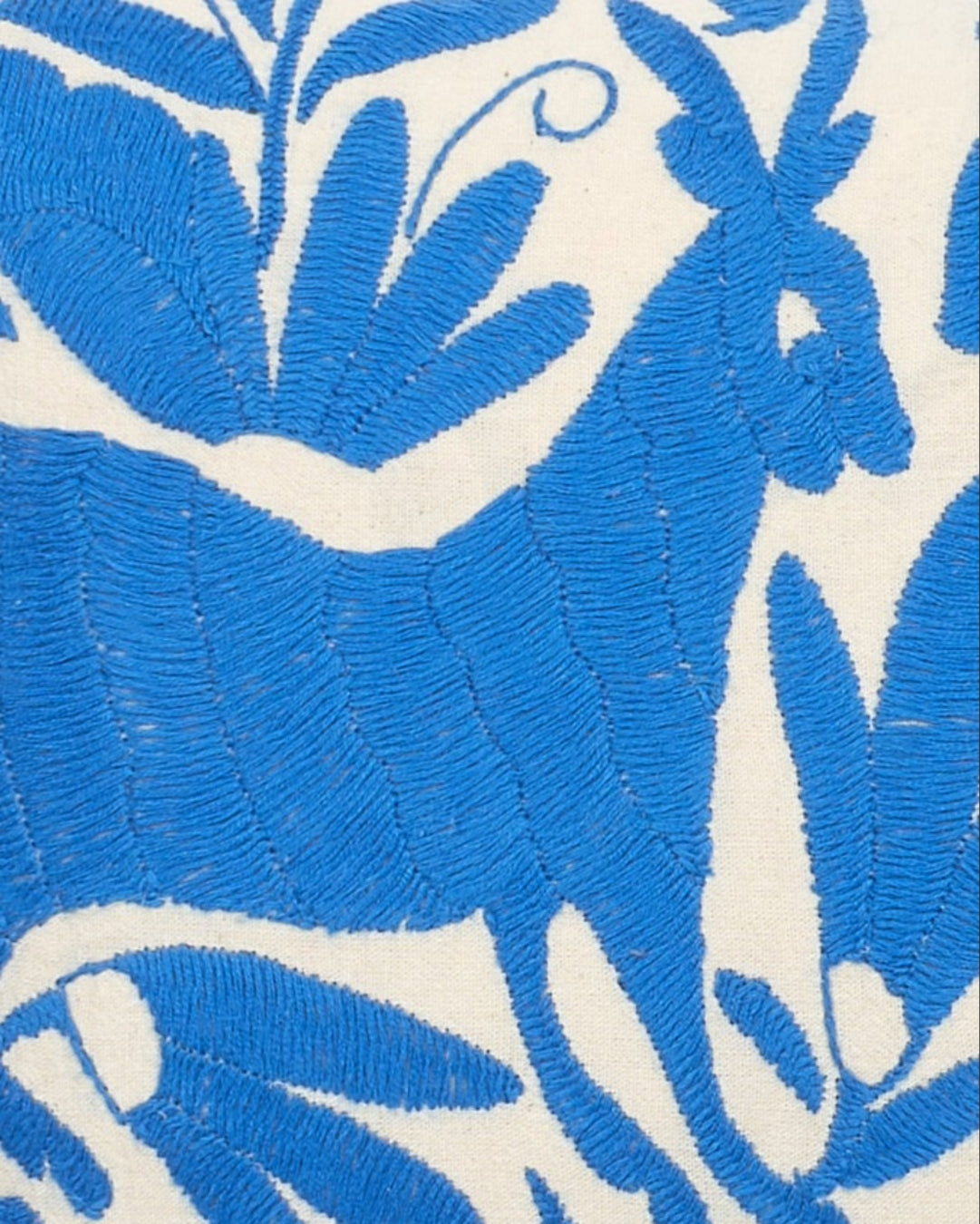 Cornflower Otomi Cushion - 30cmx40cm