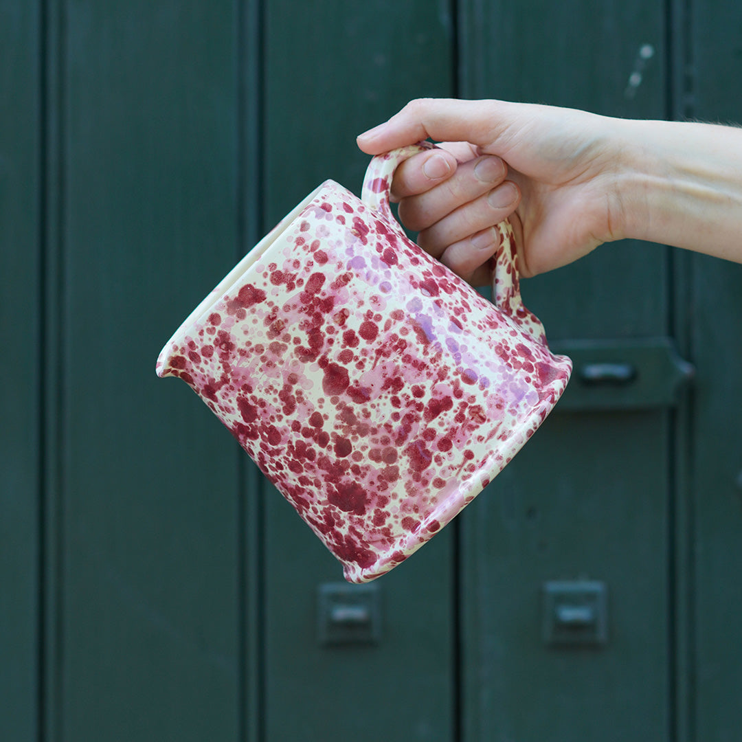 The Mama Jug - Pink and Burgundy