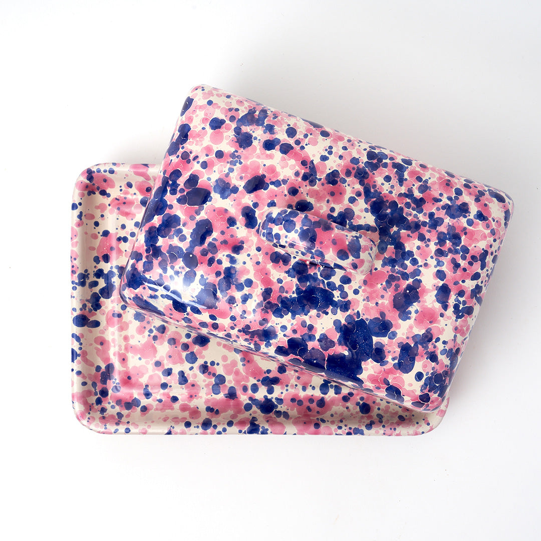 Rectangular Butter Dish - 8 Colourways