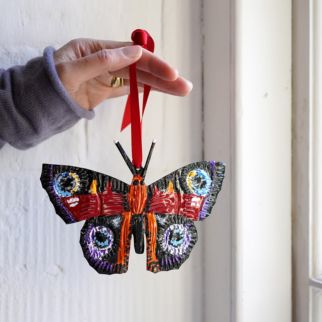 Handmade Tin Decoration - Butterfly Nos.1