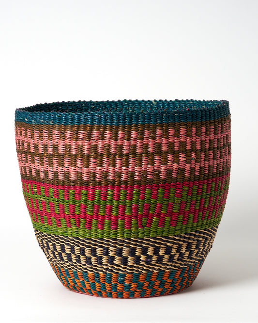 Waste Paper Basket - Multicoloured