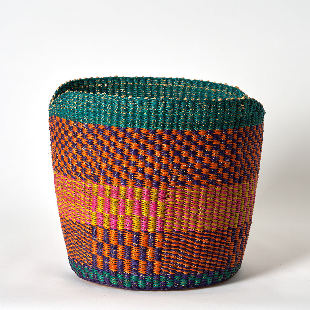 Waste Paper Basket - Multicoloured