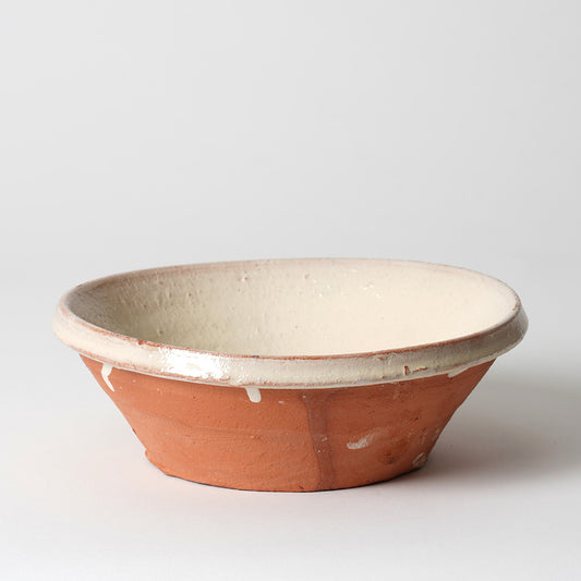 Handmade Pottery Bowl - Small, Cream