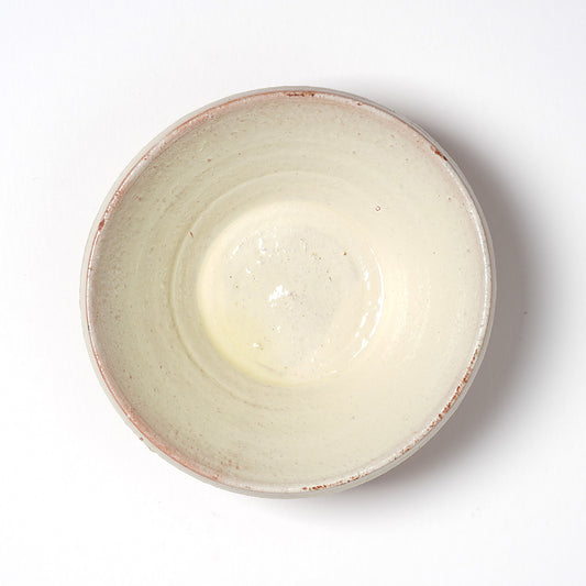 Handmade Pottery Bowl - Small, Cream