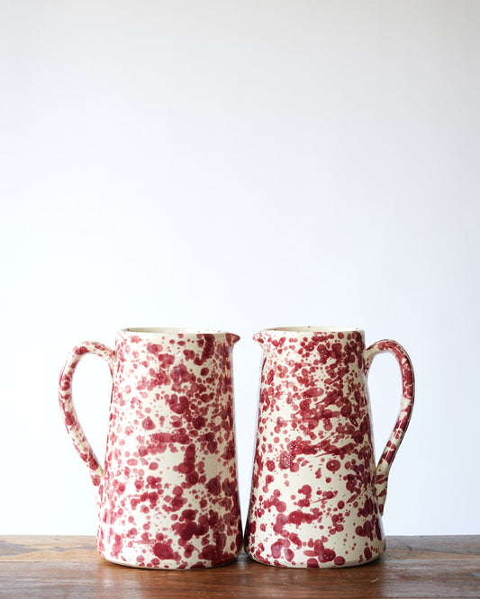 Statement Large Tall Jug - Burgundy