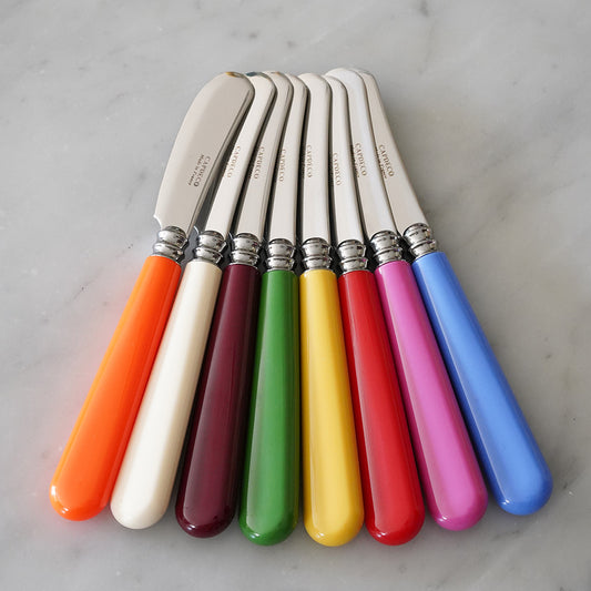 Colourful butter knife