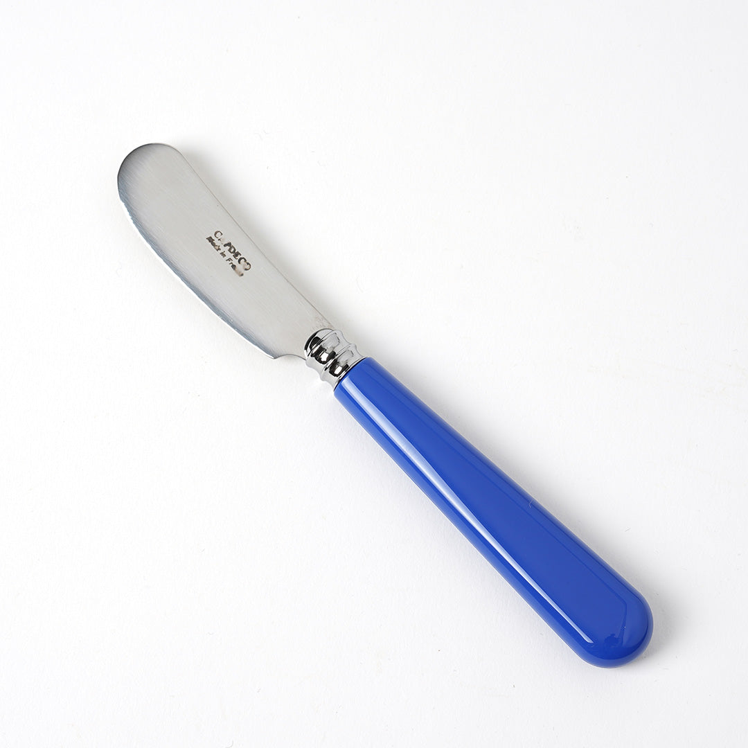 Blue butter knife